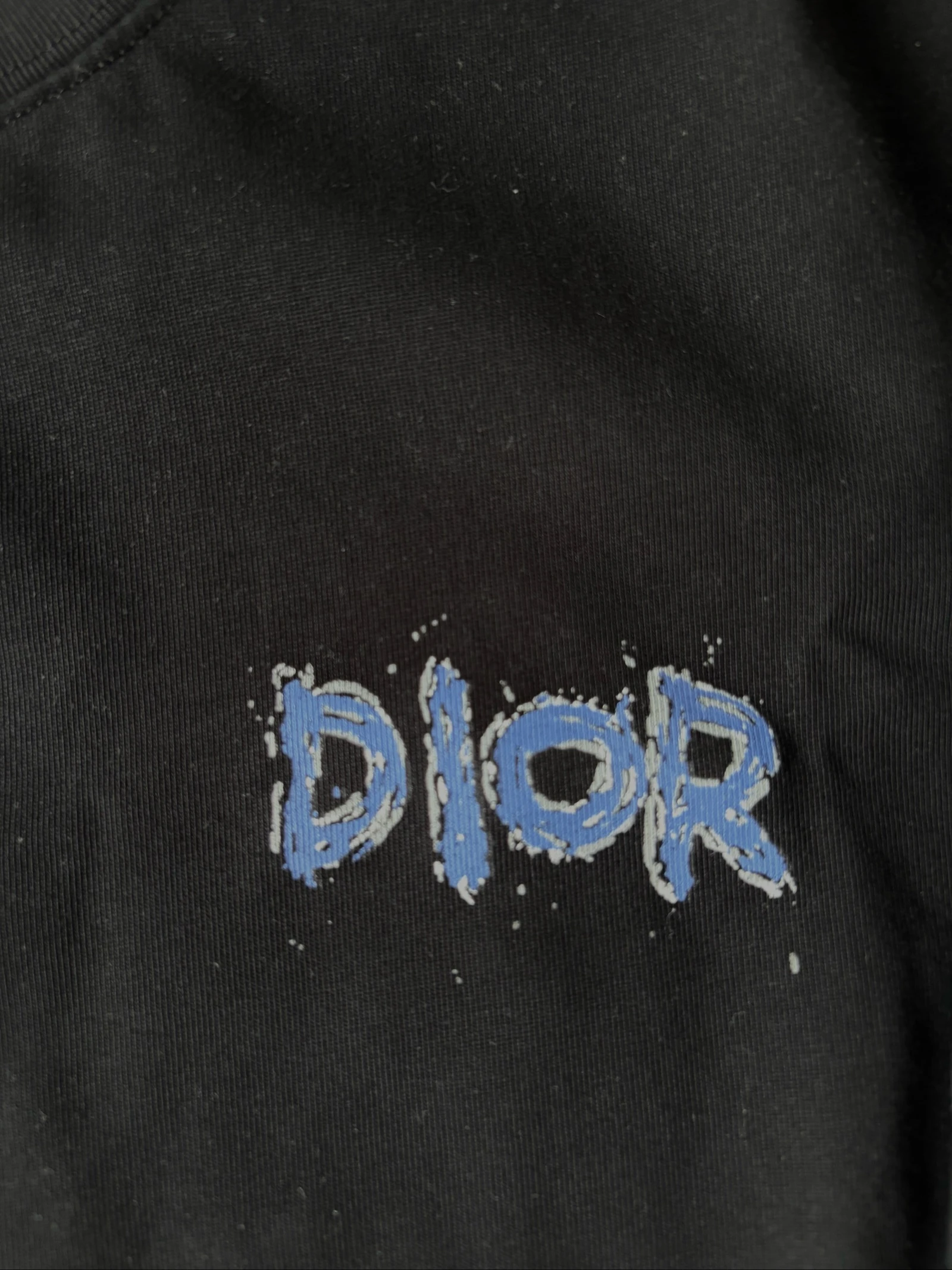 DiorI Camiseta Negra y Azul – photo 4